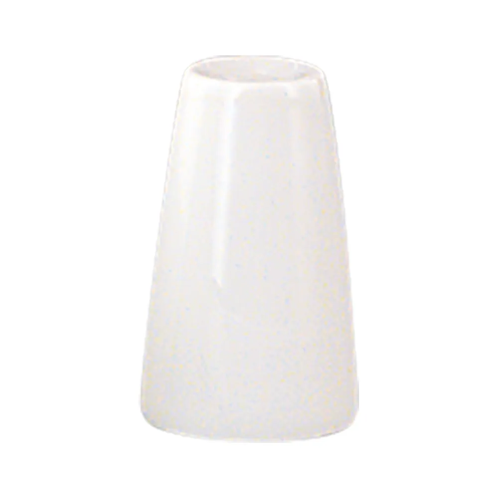 Bauscher 6994012 Salzstreuer , Schulterstopfen, Silikonstopfen, Klebesturm, Dichtstopfen, Gummistopfen, Schraubengehäuse, Silikonform, Kegelform, weiß, Küchenzubehör