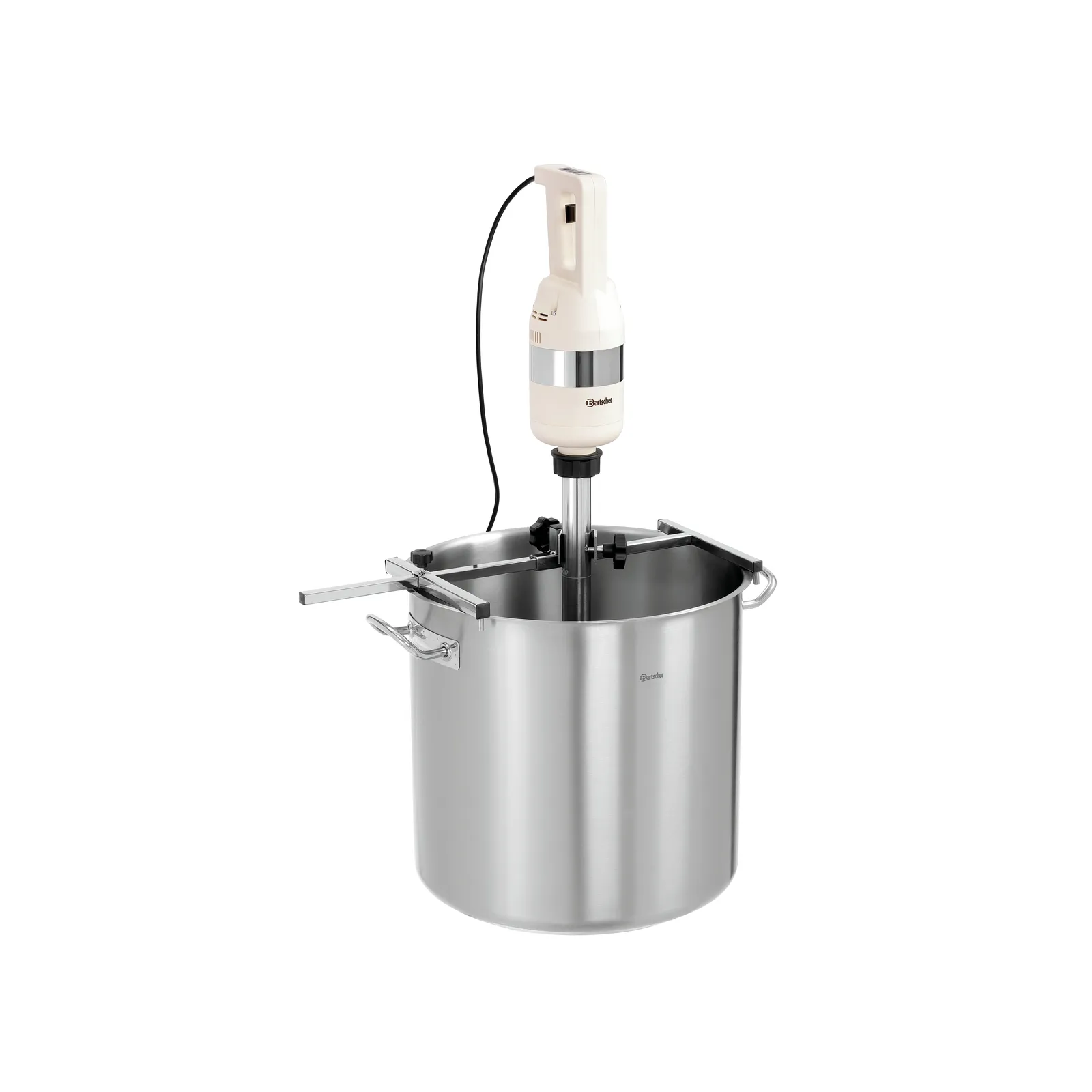 Bartscher 130140 Stabmixer-Halterung 600 Ansicht Komplett, Rührgerät, Standmixer, Edelstahlbehälter, Mixbehälter, Küchenmaschine