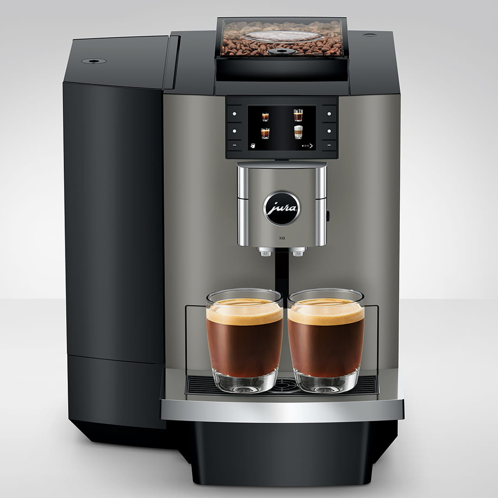 Jura Kaffeevollautomat X10 Dark Inox