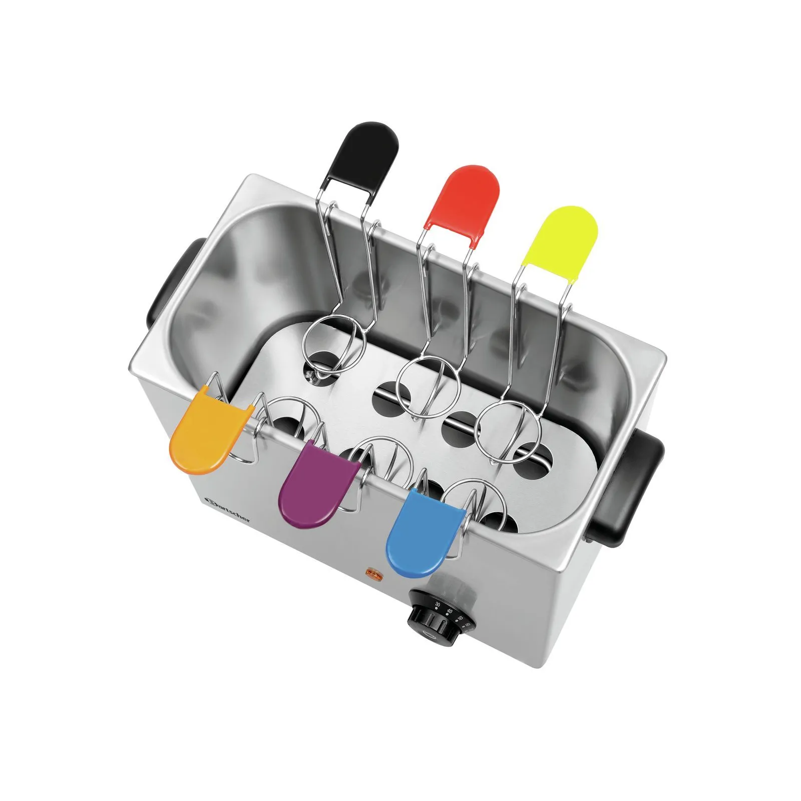 Bartscher 115129 Eierkocher EH6 Ansicht Komplett, von oben, Schönbräter, Öko-Set, Frischhaltebräter, Grillzubehör, Kochgerät