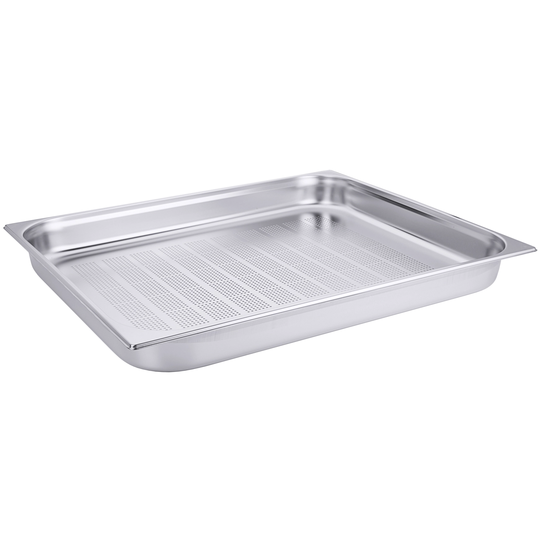 Contacto GN Behaelter gelocht 7321 065   Contacto Edelstahl GN-Behälter gelocht GN 2/1 Tiefe 65 mm