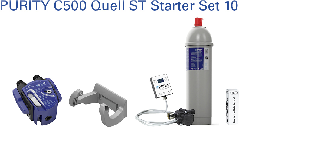 Brita Starter-Set  Nr.10 PURITY C500 Quell ST