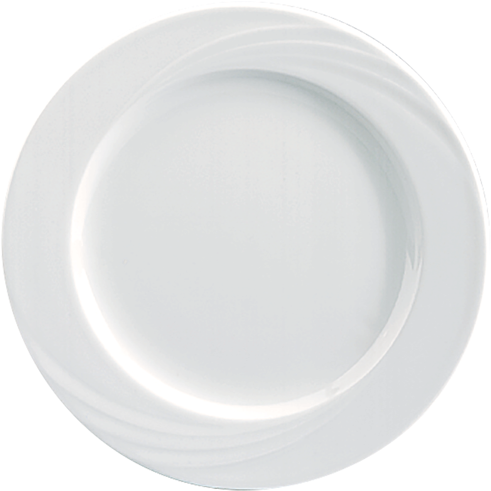 Schoenwald 9180025 Teller flach Fahne, Porzellan, Töpferei, Mahlzeit, Teller, Gericht