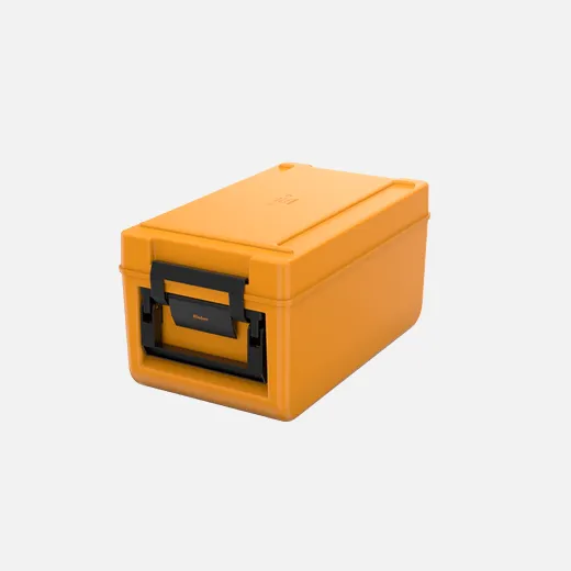 Rieber thermoport K100 unbeheizt passiv gekuehlt orange 85020346 seitlich Front