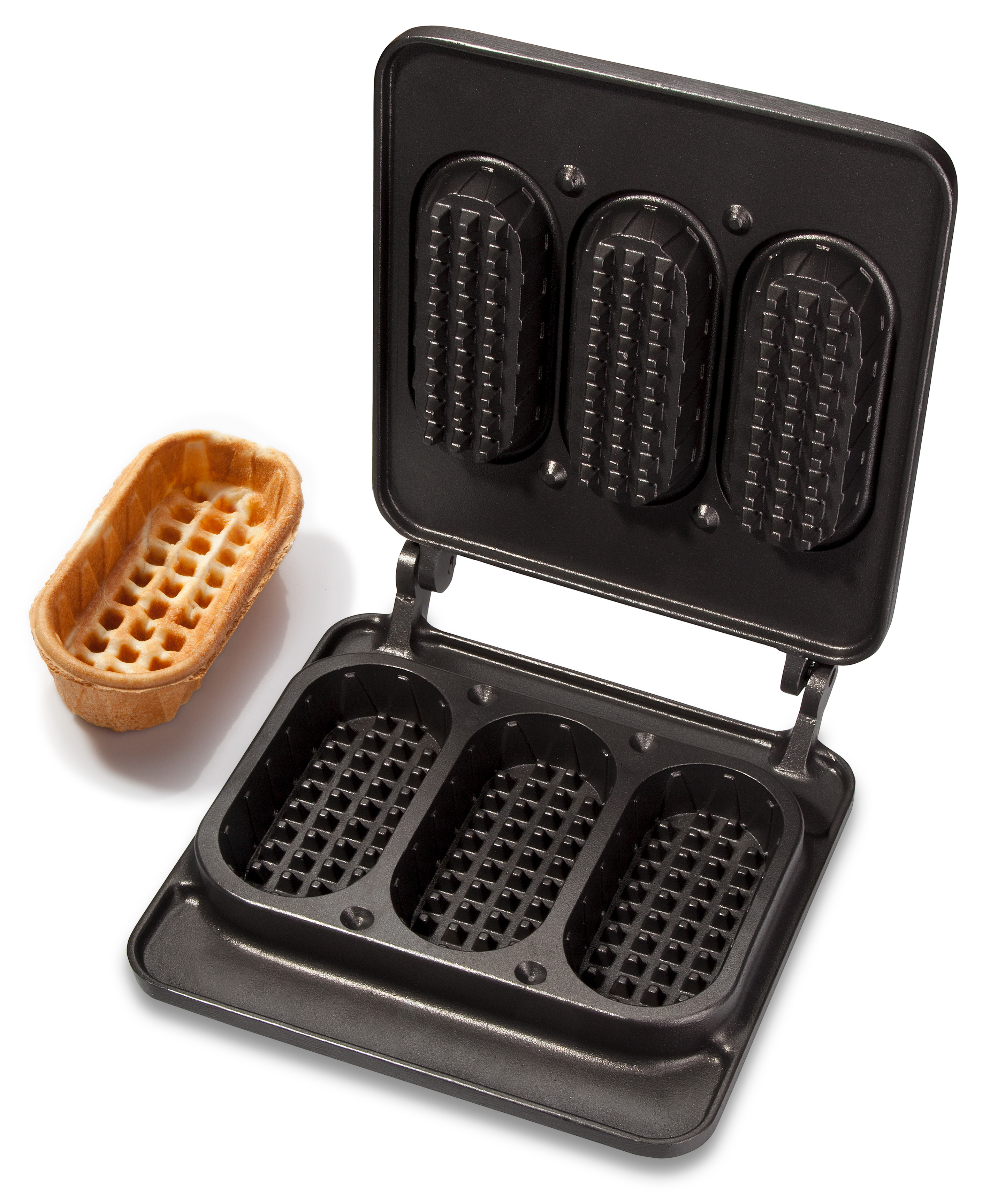 Neumärker Baguette-Waffel Backplattensatz für Backsystem