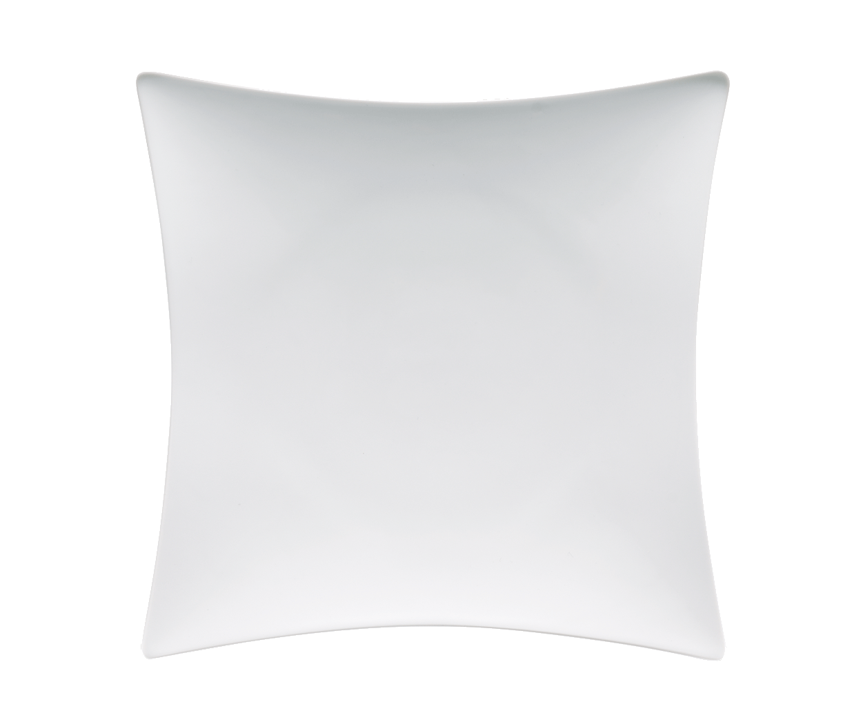 Bauscher 6090380 Teller quadratisch, Kissen, Dekoration für Zuhause