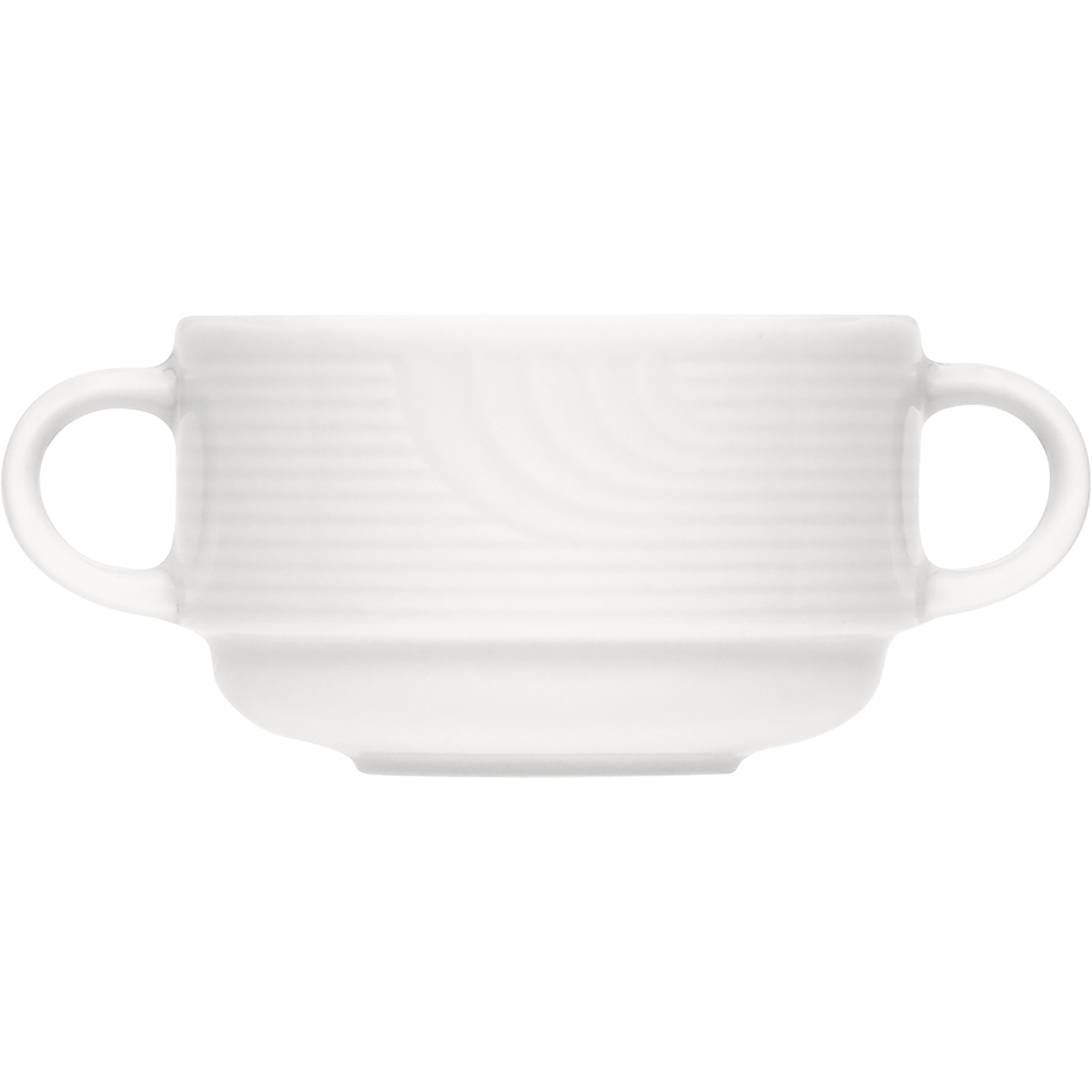 Bauscher Carat Suppenobertasse Relief stapelbar 0.27 l