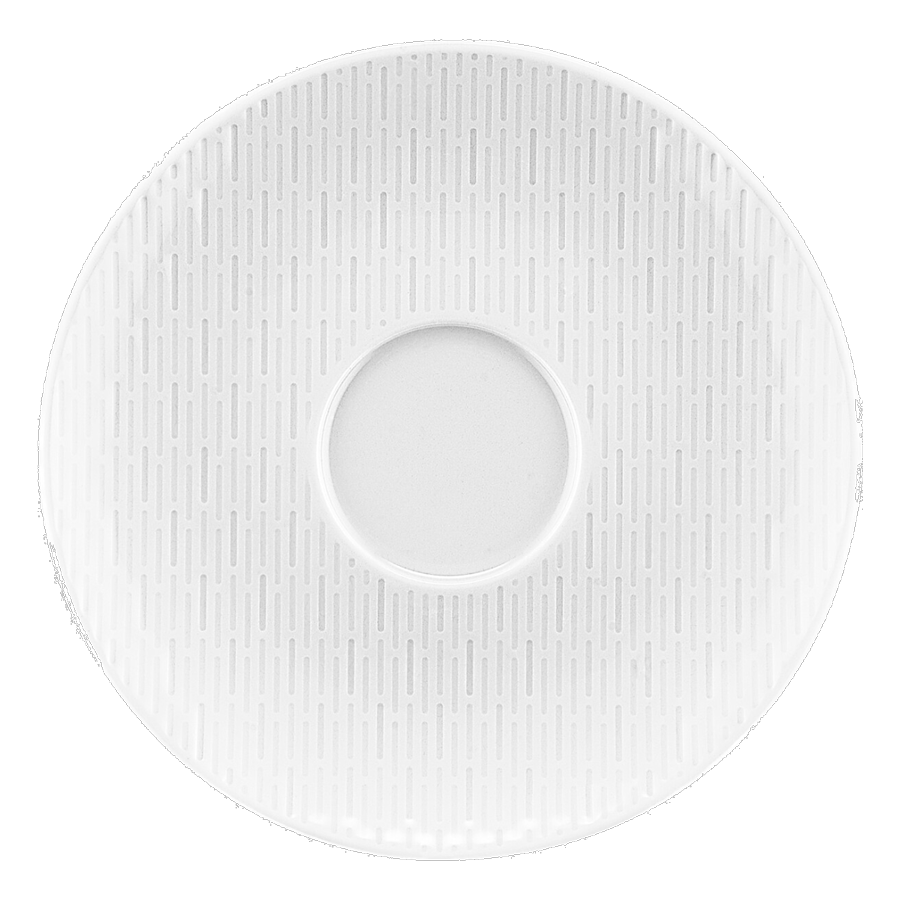 Bauscher Scope Kombi Untertasse rund Struktur 16 cm