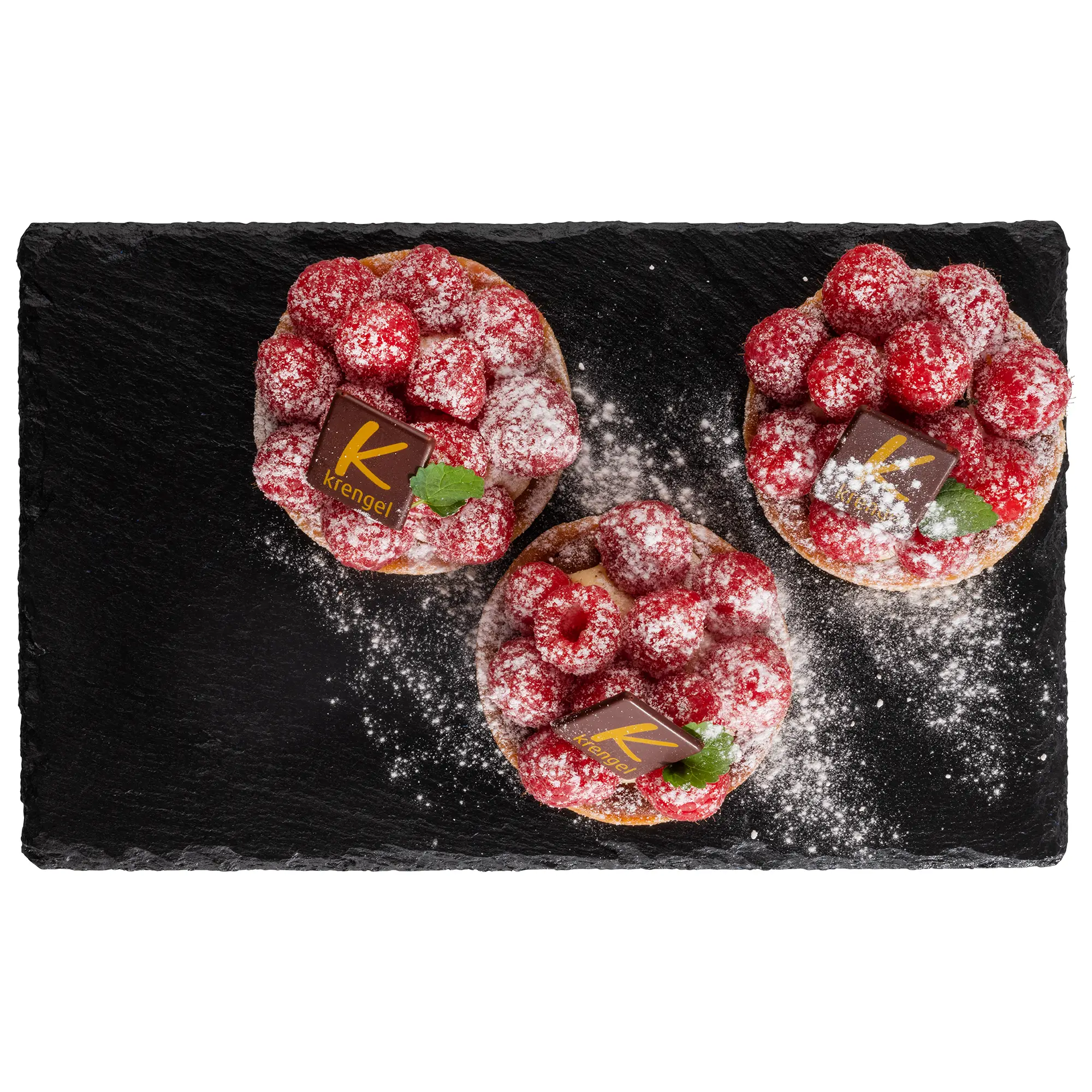 APS GN Naturschieferplatte 00993 3    APS GN Naturschieferplatte 00993 Draufsicht mit Beispiel Dessert