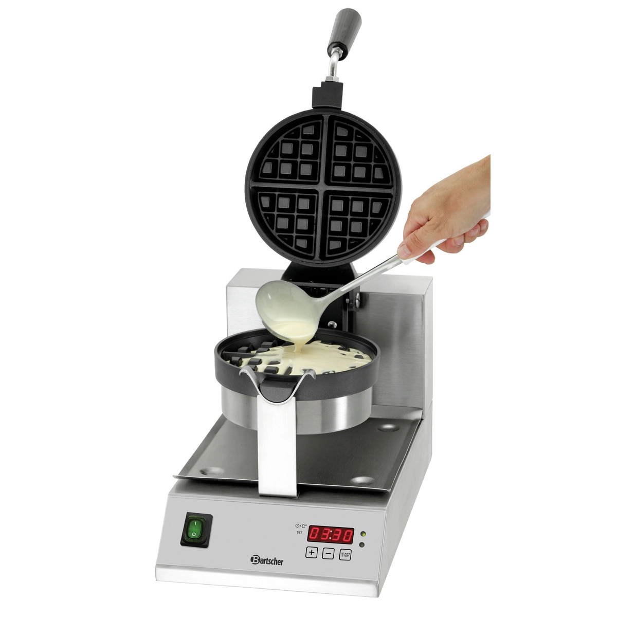 Bartscher 370164 Waffeleisen Ansicht 2   Bartscher 370164 Waffeleisen Ansicht 2